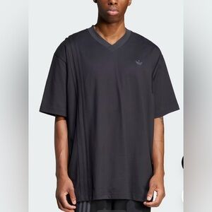 Adidas Men's Classic Oversized Black Tee